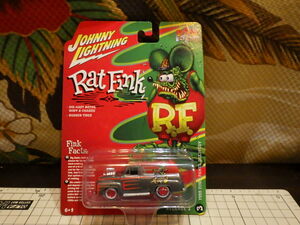 1円スタート　ジョニーライトニング　1/64　ラットフィンク　55　フォード　パネルデリバリー　RatFink　日本未発売　激レア