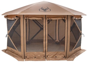 Gazelle Tents G6クールトップ 6面ポータブルガゼボ 簡単ポップアップハブスクリーンテント