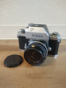 1円スタート！Nikon F 初期型 フォトミックファインダー NIKKOR ai 28mm f2.8 露出計、シャッター切れ動作確認済
