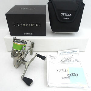 ★ シマノ 18 STELLA ステラ C3000SDH HG C3000SHG ダブルハンドル スピニング 最高峰 フラッグシップ 美品 (0220386903)