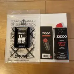 CUNE   Zippoライターウサギとネコセット