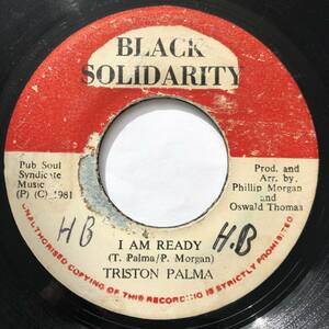 試聴 / TRISTON PALMA / I AM READY /Black Solidarity/reggae/dancehall/