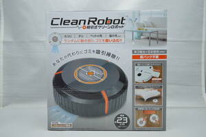 吸引式　クリーンロボット　ロボット掃除機　フローリング専用　ブラック
