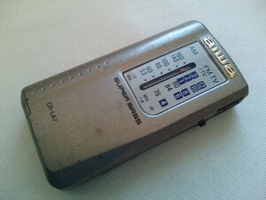 AIWA アイワ　FM/AMラジオ　CR-LA7　　★動作品