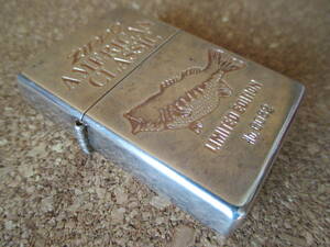 ZIPPO 『AMERICAN CLASSIC BLACK BASS アメリカンクラシック ブラックバス 限定品』2000年10月製造 釣り オイルライター ジッポ 廃版激レア