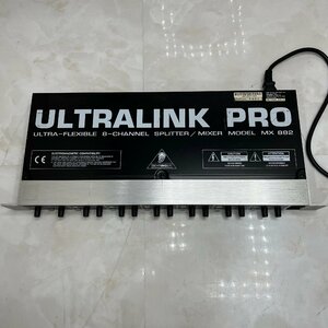 ＝OG＝ランダム出品 BEHRINGER ULTRALINK PRO MX882 ベリンガー ウルトラリンク プロ ラインミキサー ＝B-240424