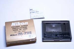 美品 Nikon ニコン FA FE2 FM2 スクリーン E2 方眼マット #1245