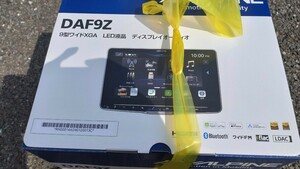 土日出荷可能 新品 アルパイン alpine DAF9Z ディスプレイオーディオ アンドロイドオート アップルカープレイ Bluetooth HDMI WXGA 9型