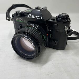 ジャンク/返品不可　カメラ＋レンズ　Canon AE-1 PROGRAM, FD 50mm F1.4 j02011 j11 