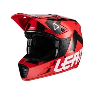 XLサイズ ヘルメット LEATT 22 MOTO 3.5 SG レッド 日本専用設計［SG規格］［MFJ公認］オフロード 正規輸入品 WESTWOODMX