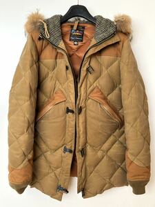 Nigel Cabourn × Eddie Bauer GEDDES PARKA オイル加工 ゲッデスパーカー ダウンコート ジャケット ナイジェルケーボン エディーバウアー