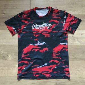 ローリングス　レッド 系Tシャツ Ｓサイズ 美品　Rawlings