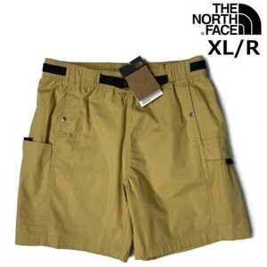 1円～!売切!【正規新品】THE NORTH FACE RIPSTOP CARGO EASY SHORT ショートパンツ US限定 ベルト付き アウトドア(XL/R)ベージュ190110-33