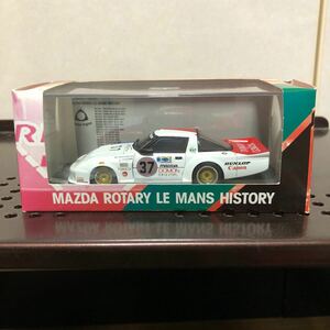165 未使用 1/43 ルマン spark MAZDA RX-7 253 #37 1981 Le Mans 24h マツダ ロータリー サバンナ RXIMSA-GTO savanna ミニカー 完成品