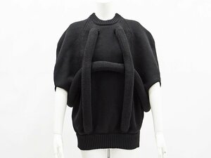 ◇【COMME des GARCONS コム デ ギャルソン】2023 ニット GL-N003 AD2023 ブラック S