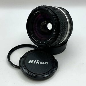 1円～/NIKON/ニコン/NIKKOR/ニッコール/28mm/F2.8/レンズ/一眼カメラ用/MF/マニュアルフォーカス/オールドレンズ/防湿保管/ジャンク/I137