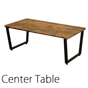 テーブル センターテーブル リビングテーブル 幅90cm ローテーブル スチール脚