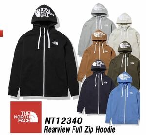 【新品未使用】ノースフェイス ジップパーカー　パーカー　ザノースフェイス　THE NORTH FACE フーディ　レディース　メンズ　M ブラック