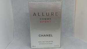 未使用 未開封 シャネル アリュール オム スポーツ EDT・SP 100ml 香水 フレグランス ALLURE HOMME SPORT CHANEL 