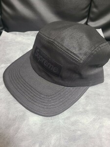 Supreme MM6 Maison Margiela Painted Camp Cap Black 　シュプリーム　マルジェラ　キャップ　黒　MM6店舗購入