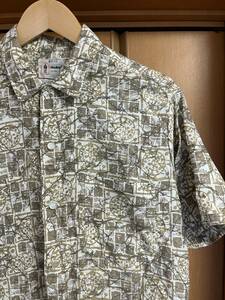 状態良　６０ｓ　JOCKEY　ジョッキー　総柄半袖シャツ　オープンカラーシャツ　ボックシャツ　ビンテージ