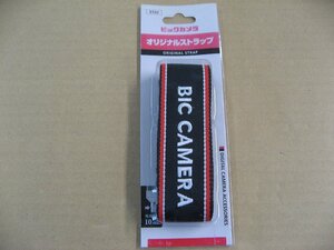 エツミ BIC CAMERA オリジナルストラップ ST40 【ストラップ幅】 40mm 【先ヒモ幅】 10mm 一眼カメラ用ストラップ