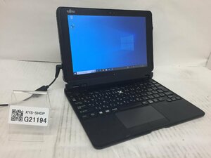 ジャンク/FUJITSU ARROWS Tab Q507/PE FARQ14011/Atom x5-Z8550 1.44GHz/64GB/4GB/10.1インチ/高解像度/AC欠品