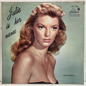 ●即決VOCAL LP Julie London / Julie is Her Name Lrp3006 jv5968 米盤、Dgターコイズ Mono ジュリー・ロンドン