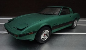 当時物　メーカー不明　完成品　1/24 MAZDA　SAVANNA　RX-7　マツダ　サバンナ　RX-7 プラモデル