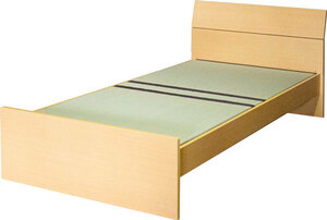 北欧スタイル 畳ベッド シングルサイズ 床面高さ調整可能 タタミベッド