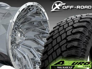 新品 20インチ タイヤホイールセット XF OFFROAD 20x12J pcd139.7 pcd135 6穴 ATTURO XT 265/50R20 80ランクル FJクルーザー ハマーH3 タホ