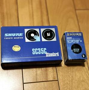 動作確認済み!! SHURE SC35C 針 スタイラス カートリッジ 箱