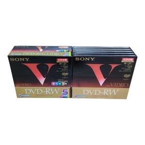 ソニー DVD-RW 10枚セット