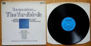 [LP] The Yardbirds / Remember... クラプトン～ベック～レルフ これがヤードバーズ! ★ Starline SRS 5069 UK盤