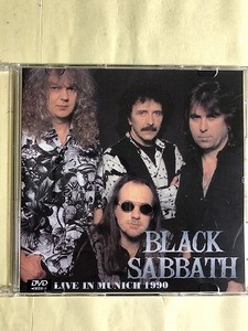 BLACK SABBATH DVD VIDEO LIVE IN MUNICH 1990 1枚組　同梱可能