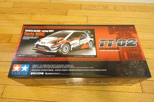 タミヤ TAMIYA　1/10 トヨタ ガズー レーシング WRT/ヤリス WRC (TT-02 CHASSIS)　新品