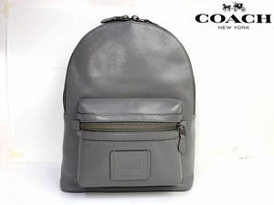 良品★送料無料★レアモデル☆コーチ メンズ COACH レザー アカデミー バックパック リュック ビジネス★