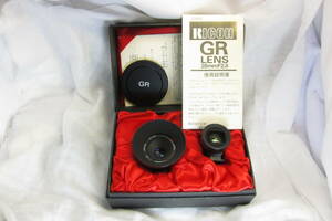 希少 限定品 RICHO GR Lens f=28mm 1:2.8 ライカＬマウント 元箱他付属品付き