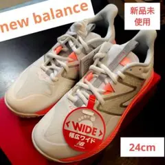 new balance テニスシューズ 24cm 新品未使用