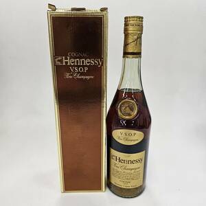 E5878(052)-625/MS4000　酒　Hennessy VSOP　ヘネシー　COGNAC　コニャック　BRANDY　ブランデー　700ml　箱付き