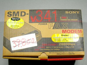 【未使用？ジャンク】SONY パワーファックスモデム SMD-V341 付属品有