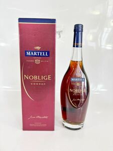 未開栓 MARTELL マーテル　NOBLIGE コニャック cognac brandy ブランデー　古酒 洋酒 1L 1000ml 40%