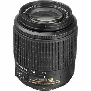 Nikon 望遠ズームレンズ AF-S DX VR Zoom Nikkor ED 55-200mm f/4-5.6G ニ (中古品)