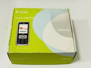 docomo FOMA NM705i Black (ドコモ)　分割完済済み　未使用品