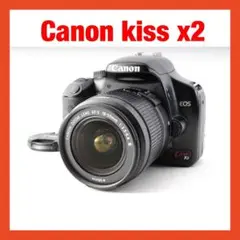 Canon EOS Kiss X2✨初心者OK✨一眼レフデビュー♥️キヤノン
