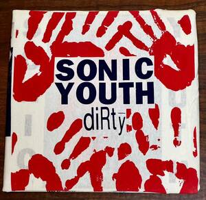 SONIC YOUTH 「DIRTY」 布ジャケ2枚組 ソニックユース レコード LP オーストラリア盤　限定盤