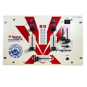 DJミキサー スクラッチミキサー Vestax ベスタクス PMC-05FX ホワイト 楽器 機材 アートアンドビーツ 動作未確認 ジャンク扱い