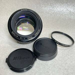 1-102）ニコン Nikon NIKKOR 50mm 1:1.2 カメラレンズ 