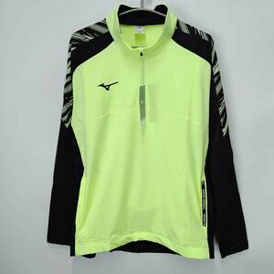 【中古・未使用品】ミズノ PRO ストレッチ フリースシャツ 2XL P2MC251531 メンズ MIZUNO サッカー トレーニング ウォームアップ