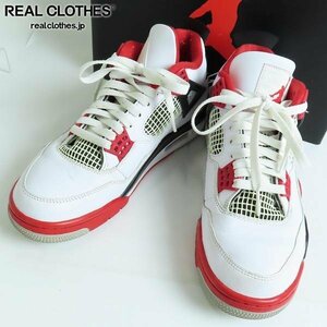 NIKE/ナイキ AIR JORDAN 4 RETRO OG FIRE RED エアジョーダン4 ファイヤーレッド DC7770-160/27 /080